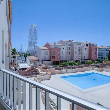 Apartmán Appt Centre Port Calme Balcon Piscine *